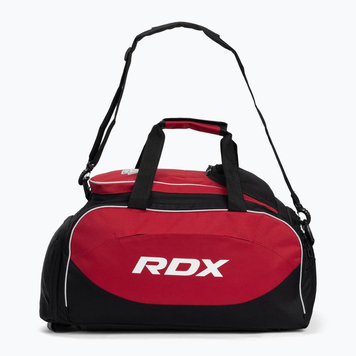 RDX Gym Kit borsa da allenamento nero/rosso 2
