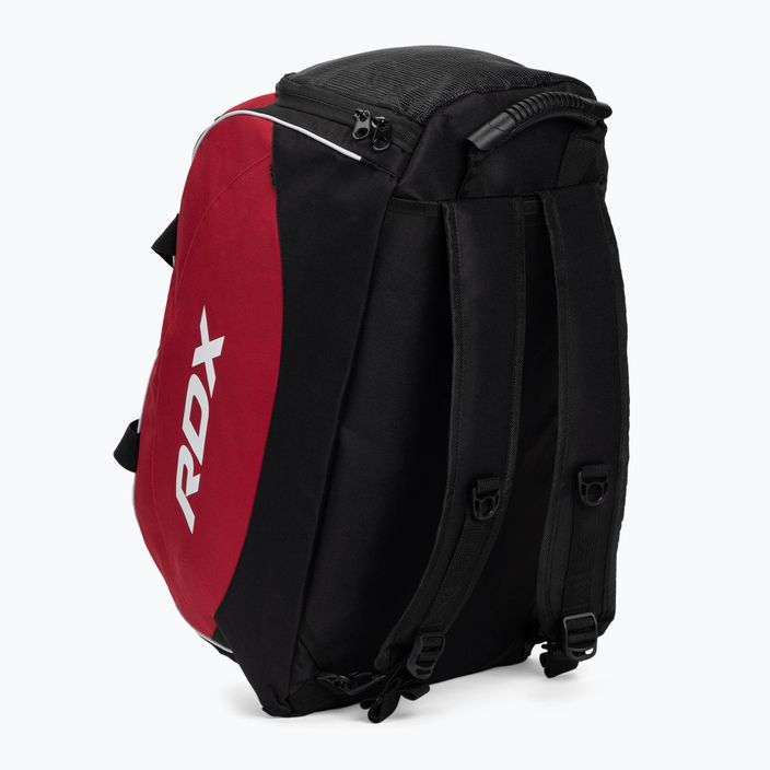 RDX Gym Kit borsa da allenamento nero/rosso 3