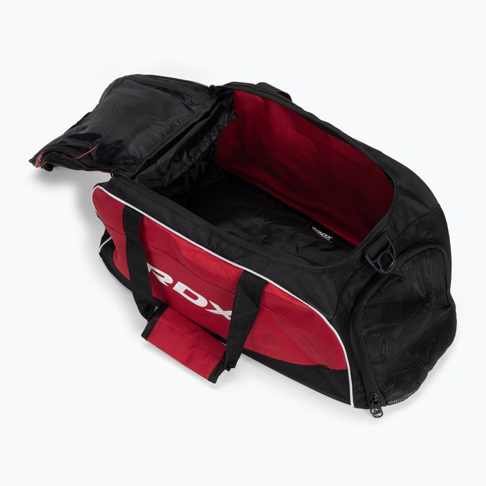 RDX Gym Kit borsa da allenamento nero/rosso 6
