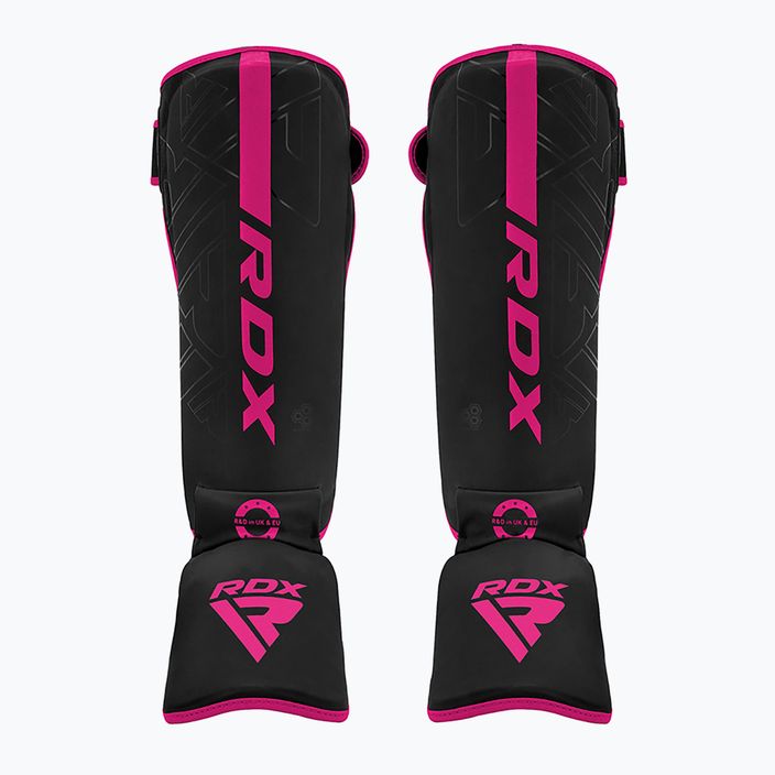 Protezioni RDX F6 Shin Instep rosa per tibia e piede 2