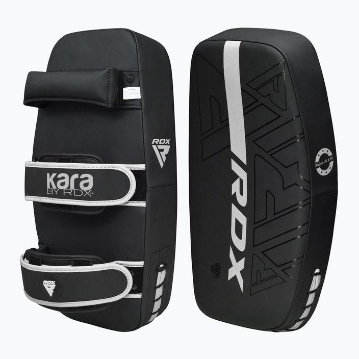 RDX F6 Arm Pad scudo da allenamento Thai bianco