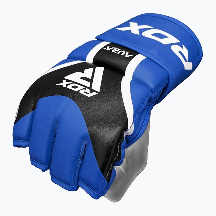 Guanti RDX Grappling Aura Plus T-17 blu 4