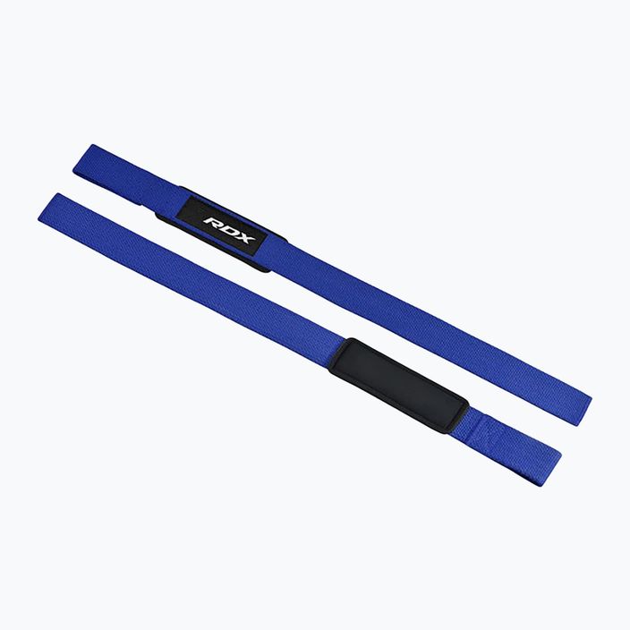 RDX W1 Cinghie da polso per allenamento con i pesi, blu 3