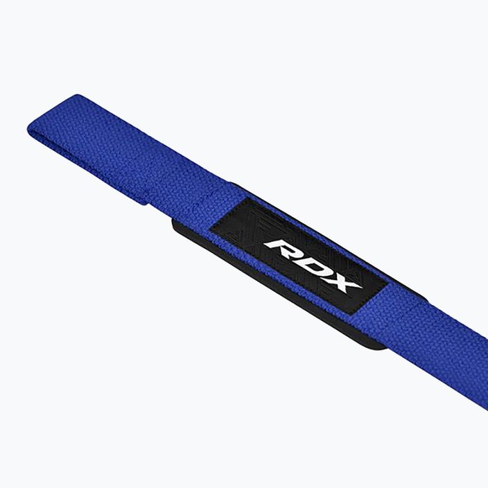 RDX W1 Cinghie da polso per allenamento con i pesi, blu 4