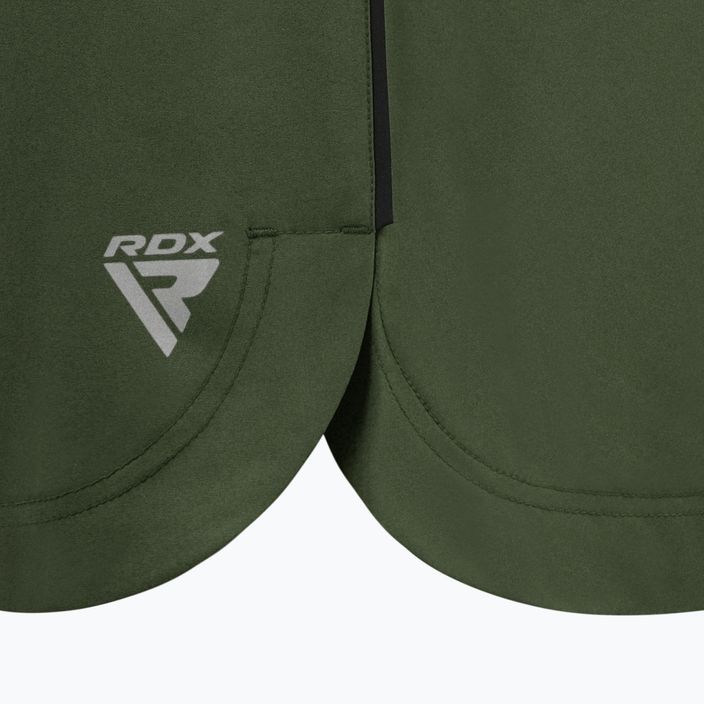 Pantaloncini da allenamento da uomo RDX T15 verde 4
