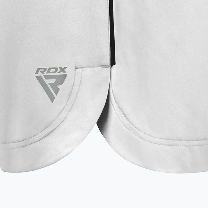 Pantaloncini da allenamento da uomo RDX T15 bianco 4