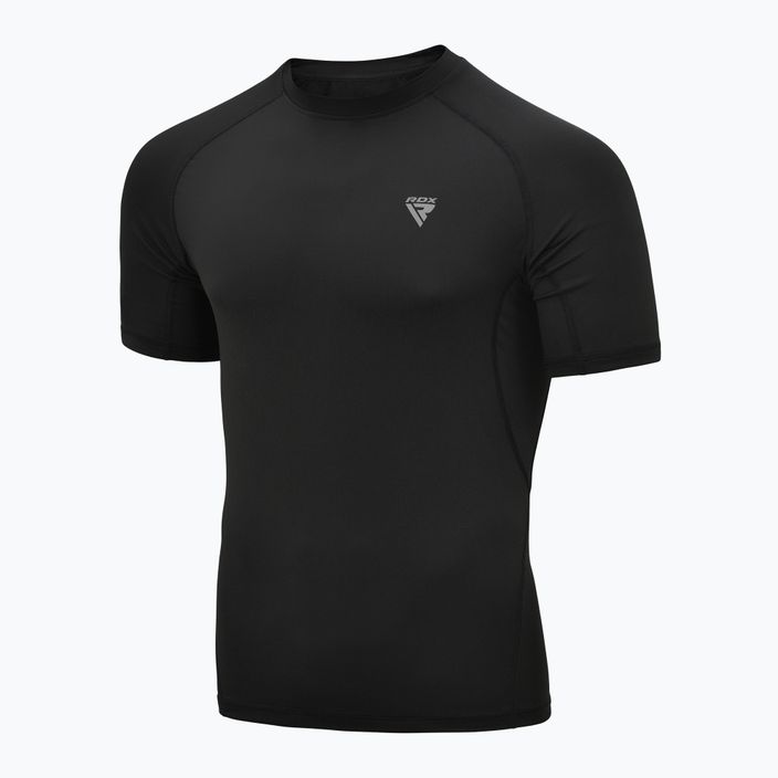 RDX T15 Rashguard maglia da allenamento nera