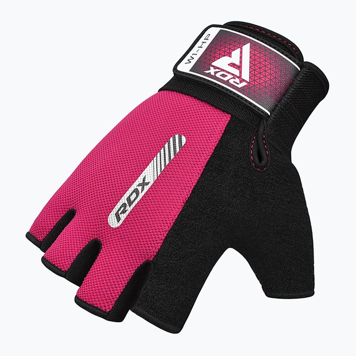 Guanti da allenamento RDX Gym W1 rosa 4