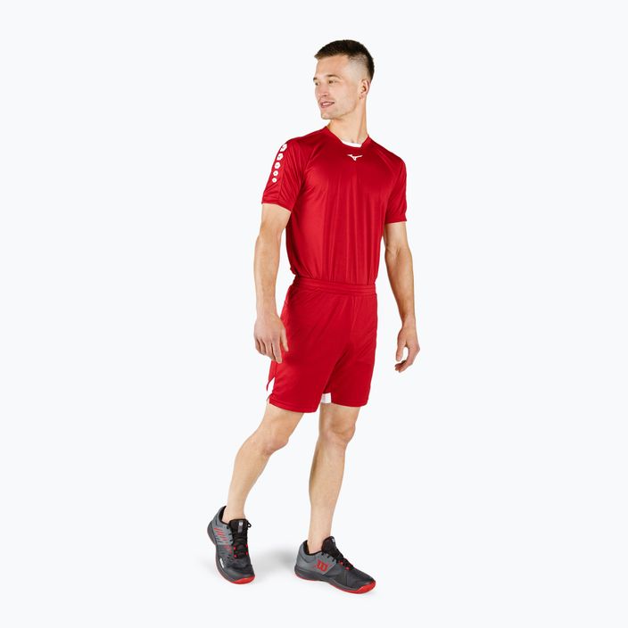 Pantaloncini da allenamento Mizuno Premium Handball da uomo, rosso X2FB9A0262 2