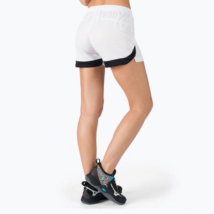 Pantaloncini da allenamento da donna Mizuno Premium Handball bianco X2FB0C0201 3