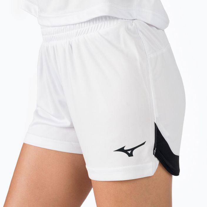Pantaloncini da allenamento da donna Mizuno Premium Handball bianco X2FB0C0201 4