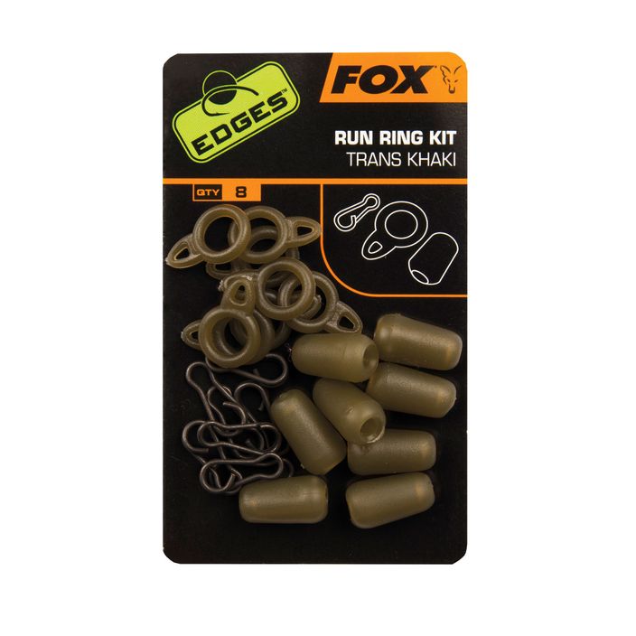 Fox International Edges Standard Carp Run Ring Kit trans kaki 2