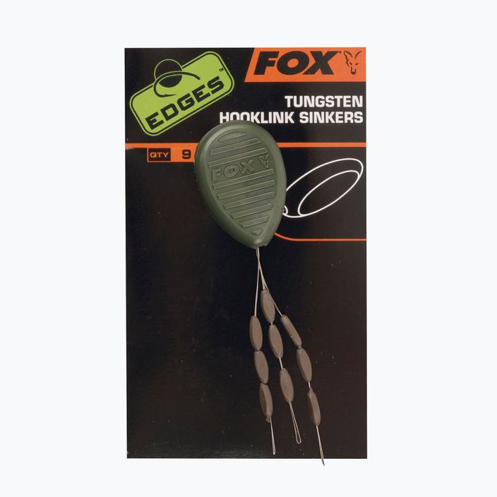 Fox International Edges Tungsten Hooklink Carpa Pesi Affondatori
