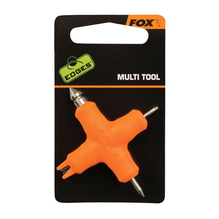 Fox International Edges Micro Multi Tool arancione multitool per carpe 2