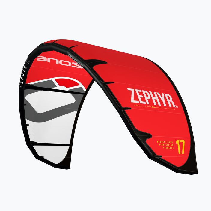 Ozone Zephyr V7 rosso/bianco kitesurfing kite