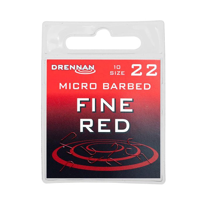 Drennan Fine Red ami galleggianti rossi HSFR022 2