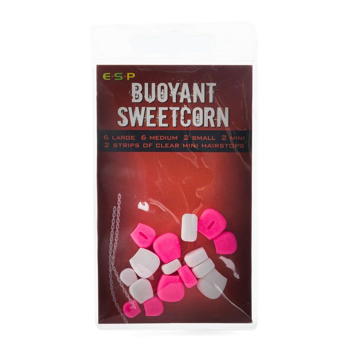 ESP Buoyant Sweetcorn esca artificiale bianca e rosa ETBSCPW007 2