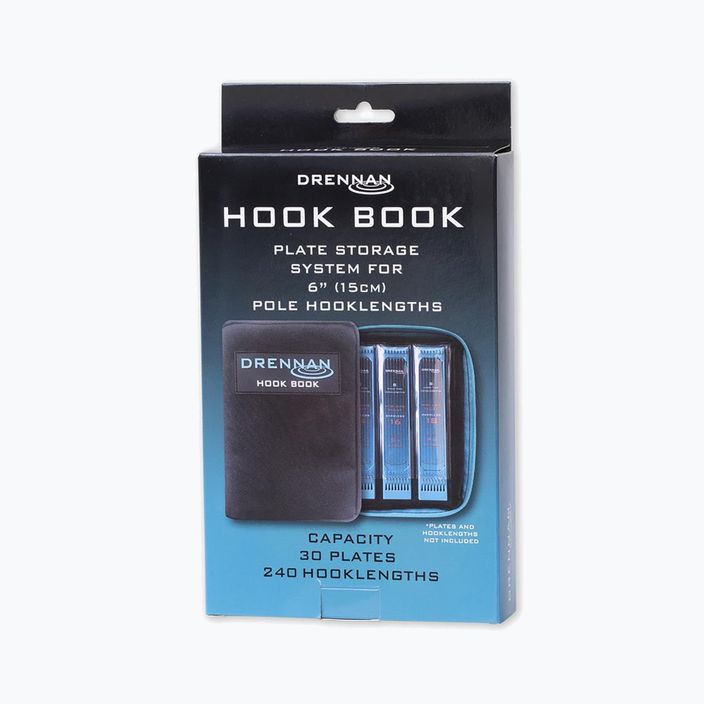 Drennan Hook Box portafoglio da pesca per leader nero LUDHB001 6