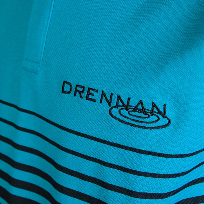 Camicia da pesca da uomo Drennan Aqua Line Polo blu CSDAP205 3