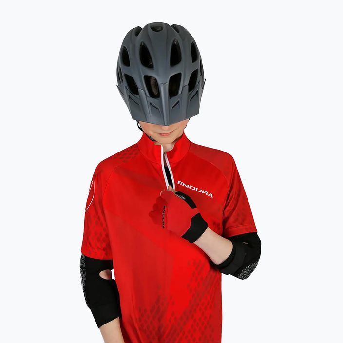 Guanti da ciclismo per bambini Endura Hummvee Plus rosso 2