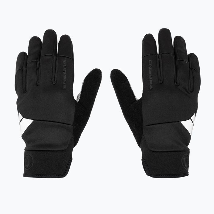 Guanti da ciclismo da uomo Endura Windchill nero 4