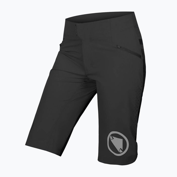 Pantaloncini da ciclismo da donna Endura Singletrack Lite Short Sht nero