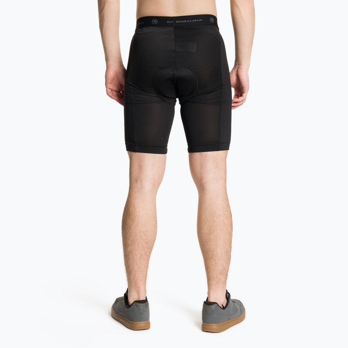 Pantaloncini da ciclismo Endura Padded Liner II da uomo, nero 2