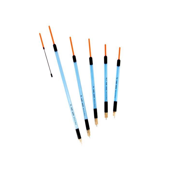 Preston Innovations Dura Wag Adjustable Straight + Inserts blu/arancio waggler float 2