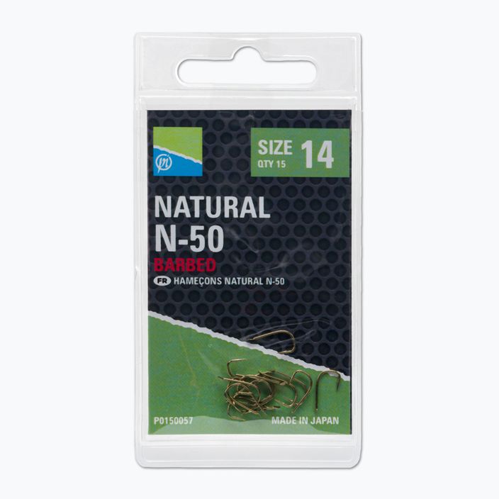 Preston Innovations Natural N-50 ami da pesca 15 pz. 3