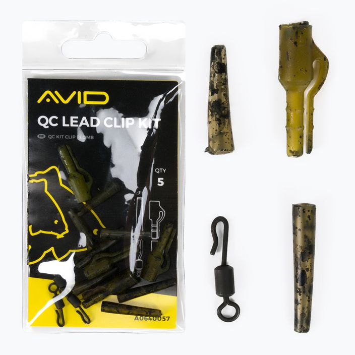Avid Carp QC Lead Clip Kit camo 2