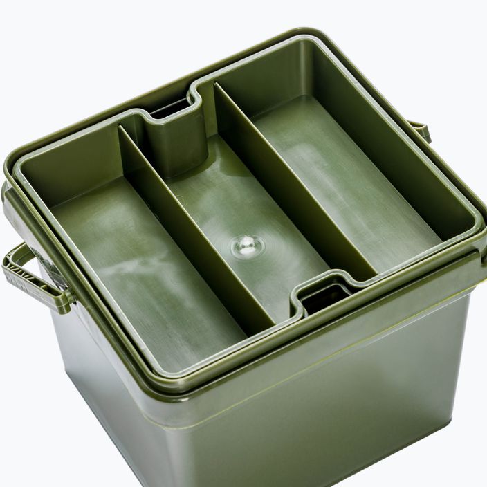 RidgeMonkey Compact Bucket Fishing System verde RM483 3
