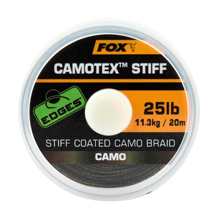 Treccia per carpe Fox International Camotex Stiff camo 2