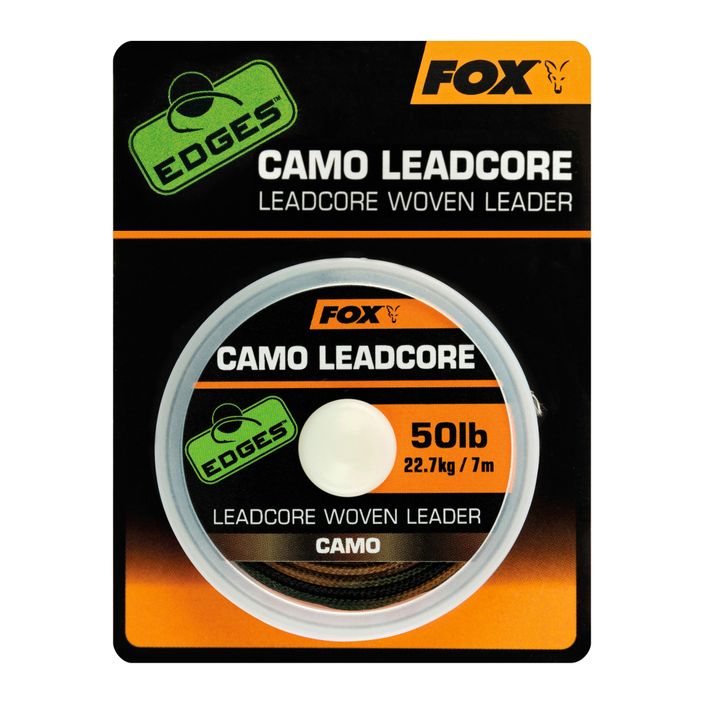 Fox International Camo Leadcore 25m treccia per carpe 2