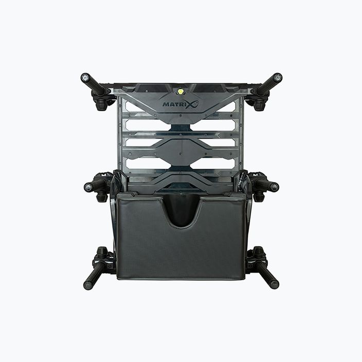 Matrix XR36 Pro Shadow Seatbox nero/lime piattaforma da pesca 11
