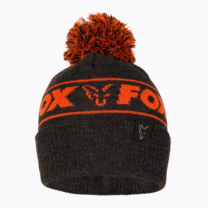 Cappello invernale Fox International Collection Booble nero/arancio 2