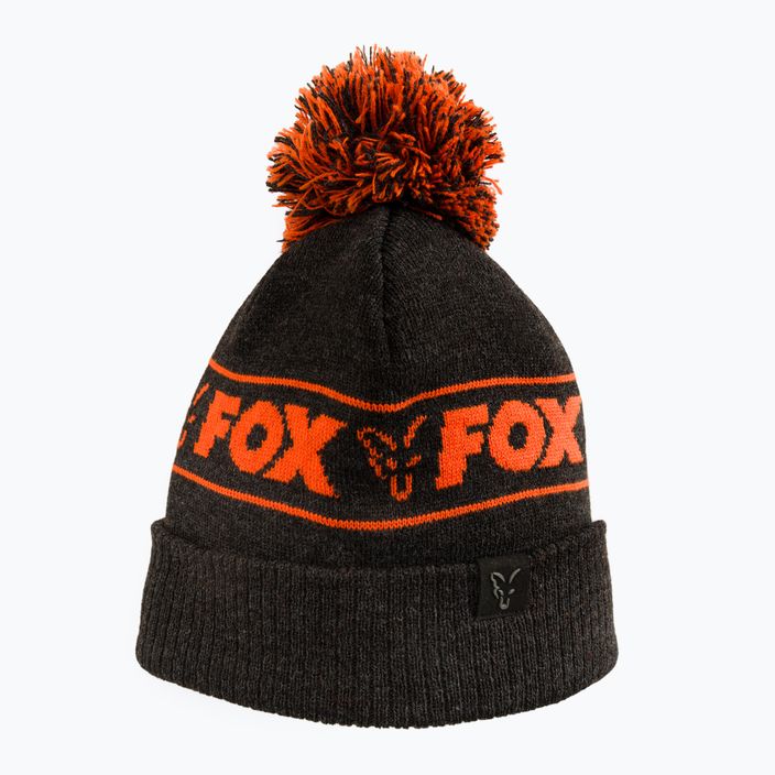 Cappello invernale Fox International Collection Booble nero/arancio 5
