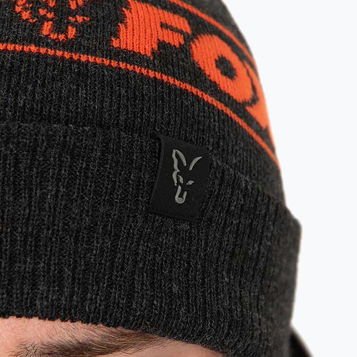 Fox International Collection berretto invernale nero/arancio 8