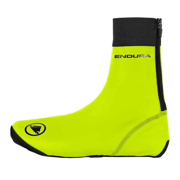 Protezioni per scarpe da ciclismo Endura FS260-Pro Slick Overshoe da uomo giallo hi-viz 2