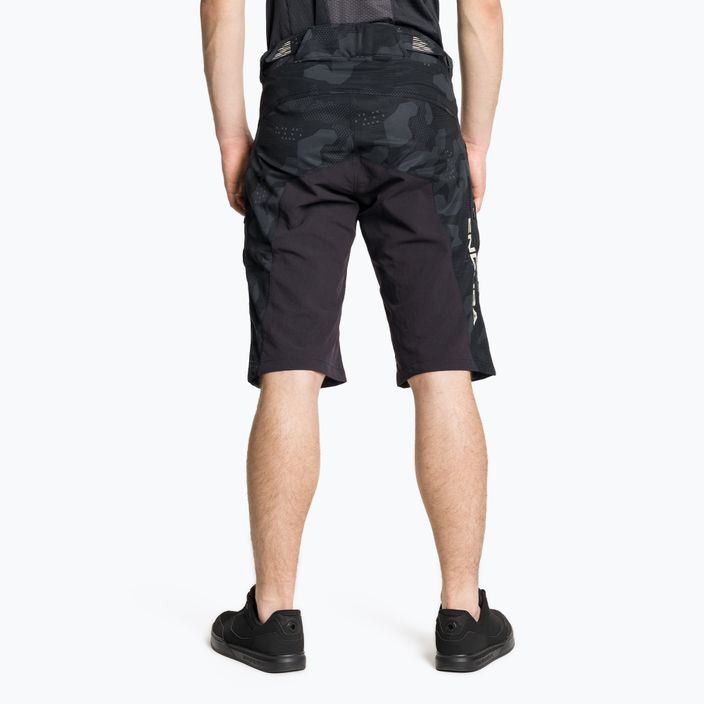 Pantaloncini da ciclismo Endura Singletrack II Short da uomo in camo nero 2