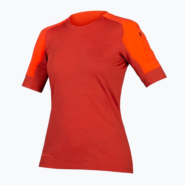 Maglia da ciclismo da donna Endura GV500 S/S Cayenne 7