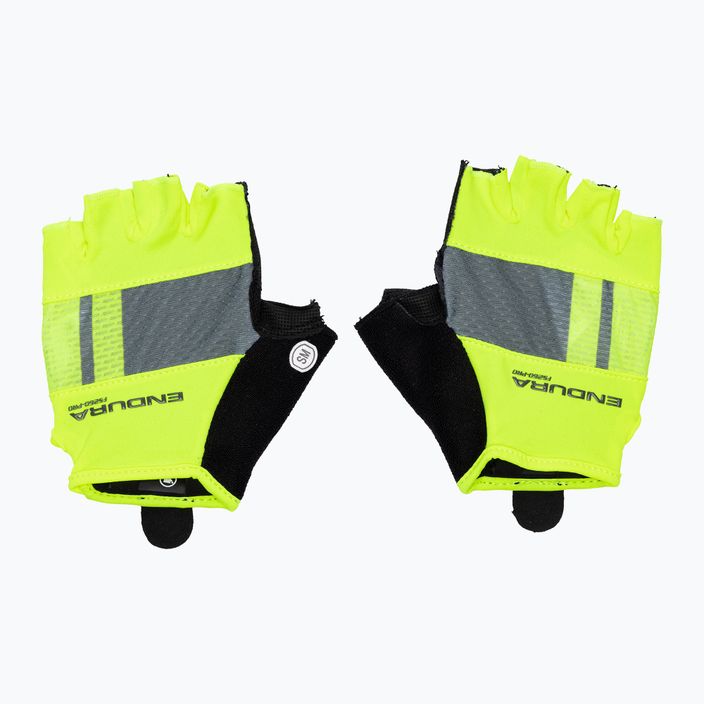 Guanti da ciclismo Endura FS260-Pro Aerogel giallo hi-viz da uomo 3