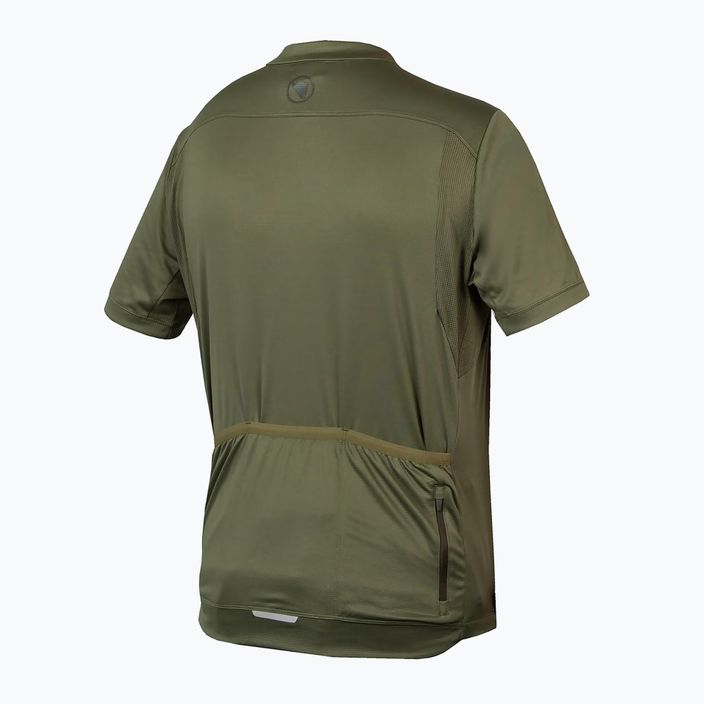 Maglia ciclismo Endura Hummvee II S/S uomo verde oliva 7