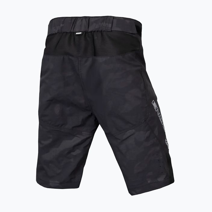Endura MT500 Jr Burner Short pantaloncini da ciclismo da bambino nero camo 5