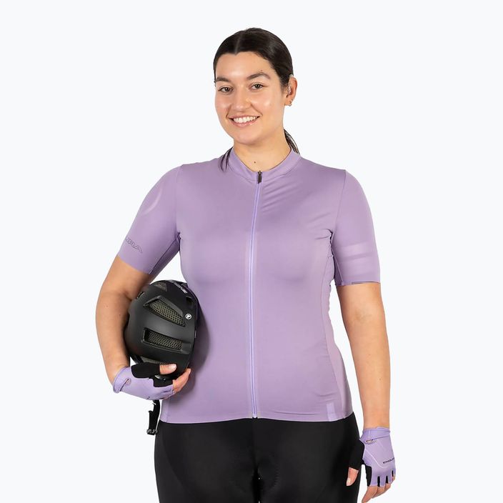 Maglia ciclismo donna Endura Pro SL II S/S viola