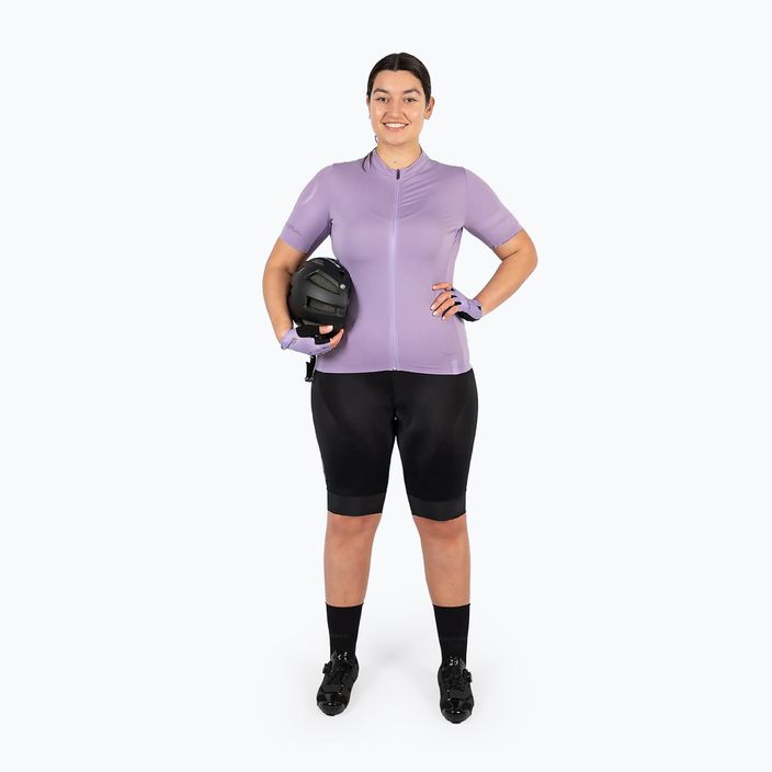 Maglia ciclismo donna Endura Pro SL II S/S viola 2