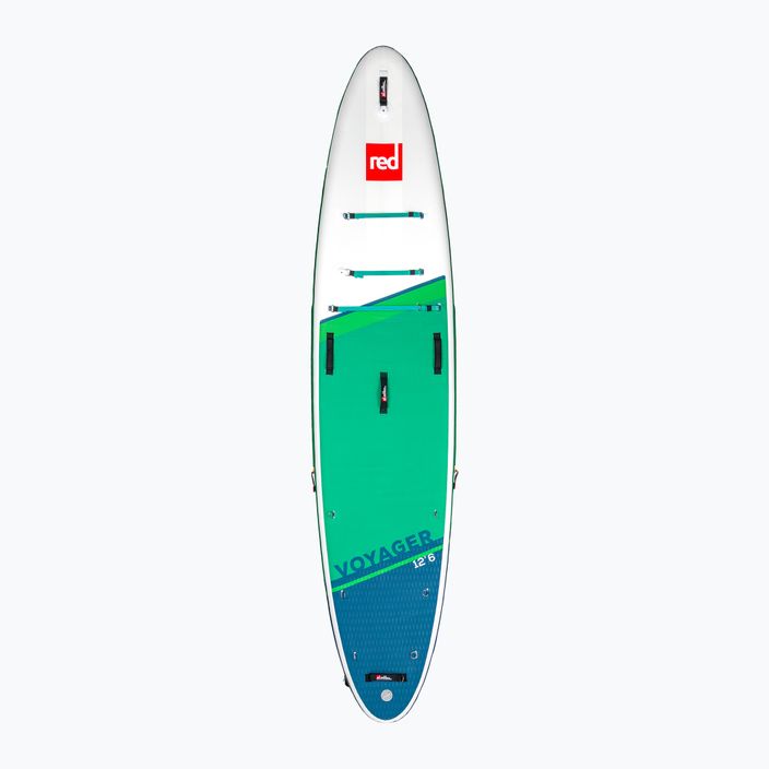 Red Paddle Co Voyager 12'6" verde/bianco SUP board 3