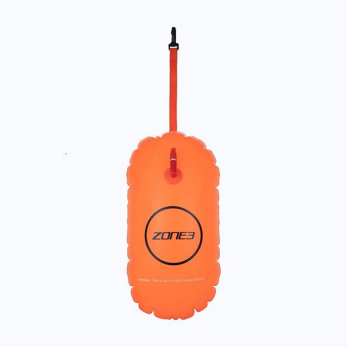 ZONE3 Boa galleggiante di sicurezza per il nuoto, arancione neon 3