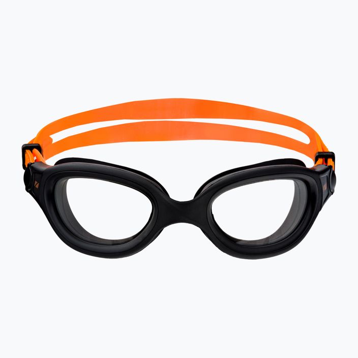 ZONE3 Venator-X Occhiali da nuoto nero/arancio neon 2