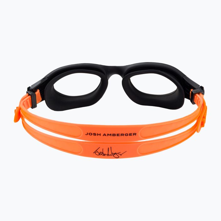 ZONE3 Venator-X Occhiali da nuoto nero/arancio neon 5