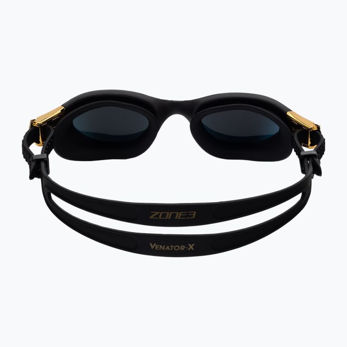 ZONE3 Venator-X Occhiali da nuoto nero/oro metallico 5